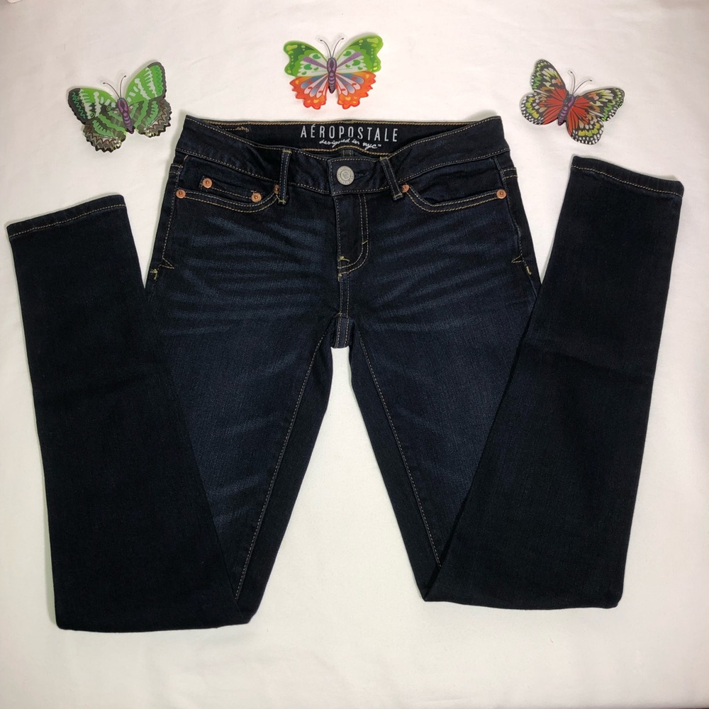 Aeropostale Jeggings, Dartmouth Wash, Size 00, NWOT